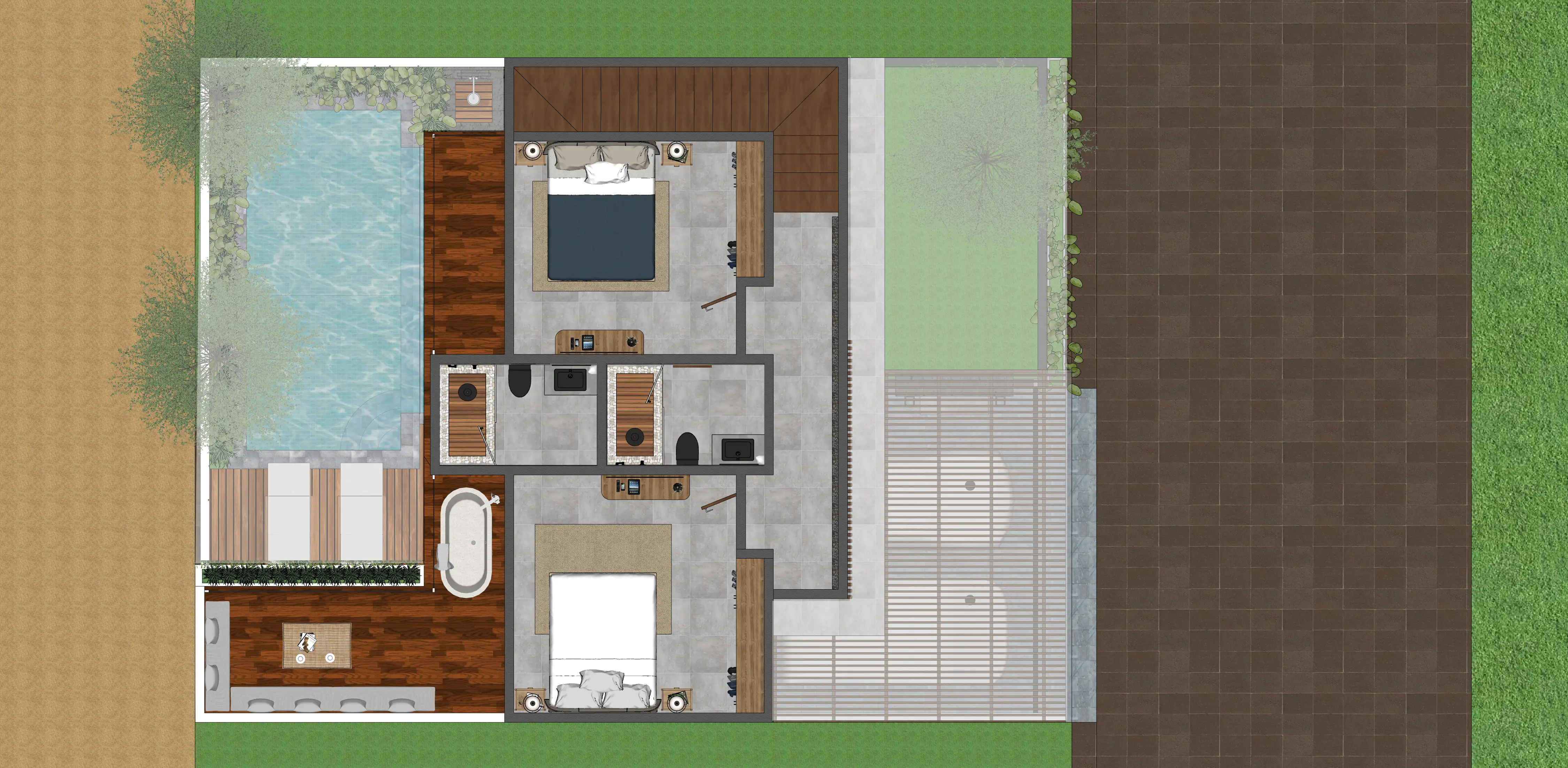 Вилла 180м² в Индонезии, Букит. Стоимостью 161558$ аренда фото-4