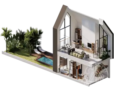 Купить виллу в Индонезии 298000$
