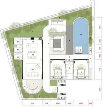 Вилла 295м² в Индонезии, Букит. Стоимостью 727809$ аренда фото-3