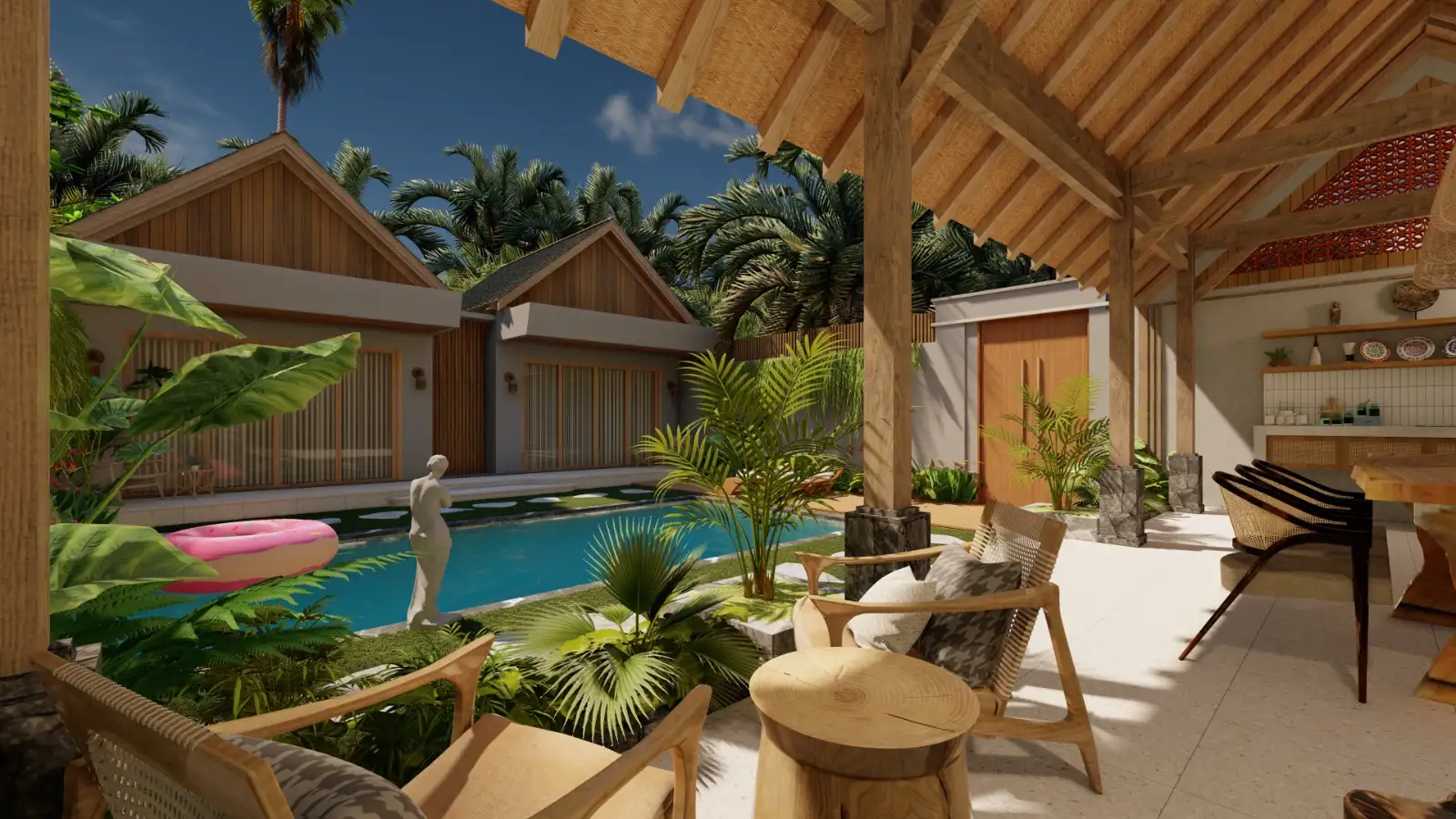 Вилла 185м² в Индонезии, Семинак. Стоимостью 229647$ аренда фото-11