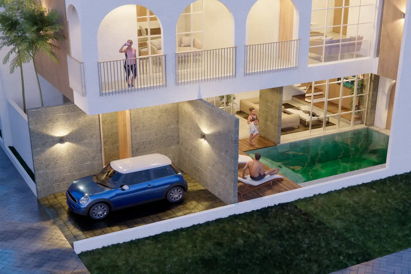 Вилла 220м² в Индонезии, Керобокон. Стоимостью 223268$ аренда фото-2