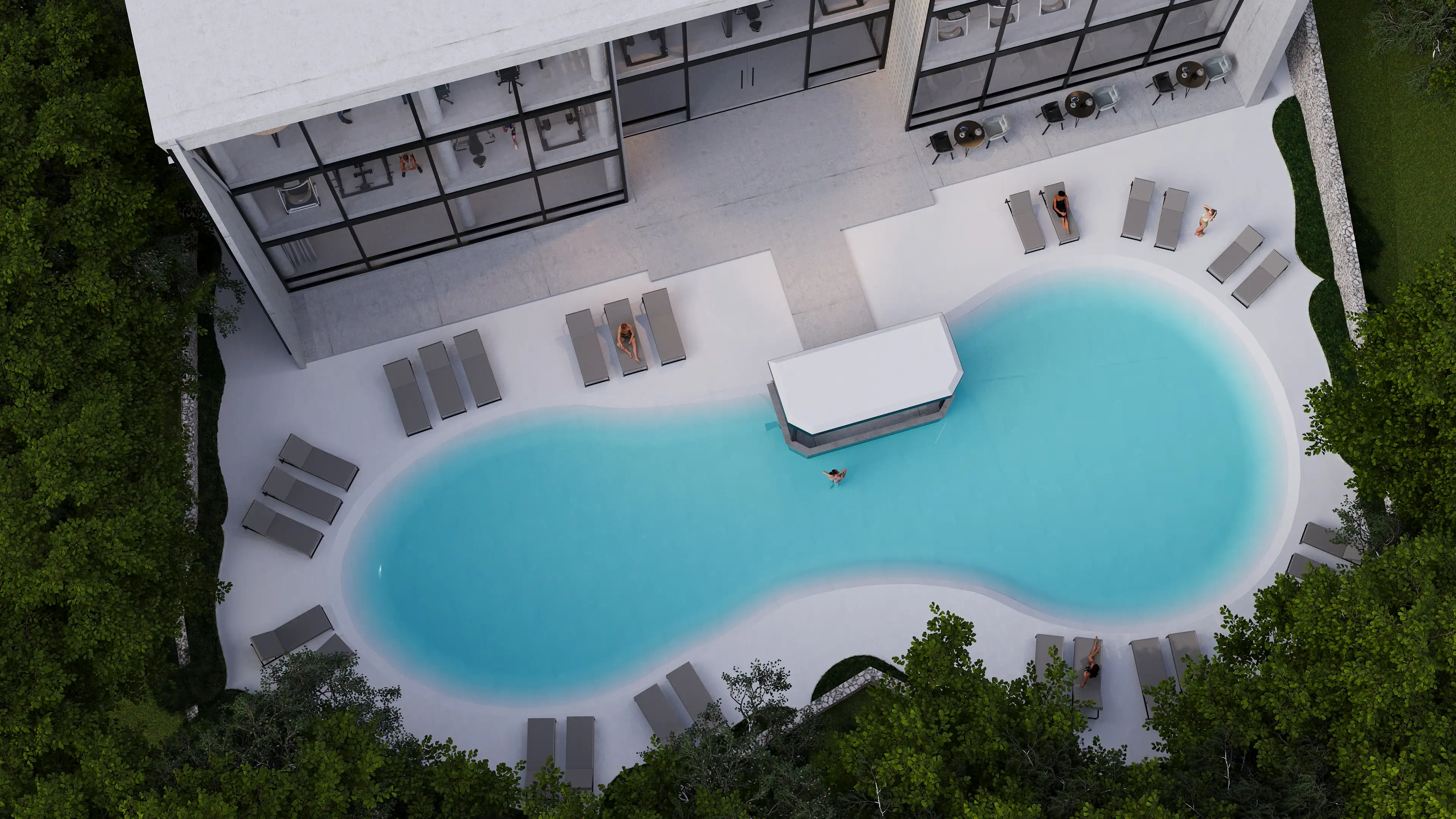 Квартира 40м² в Индонезии, Кангу. Стоимостью 70000$ аренда фото-2