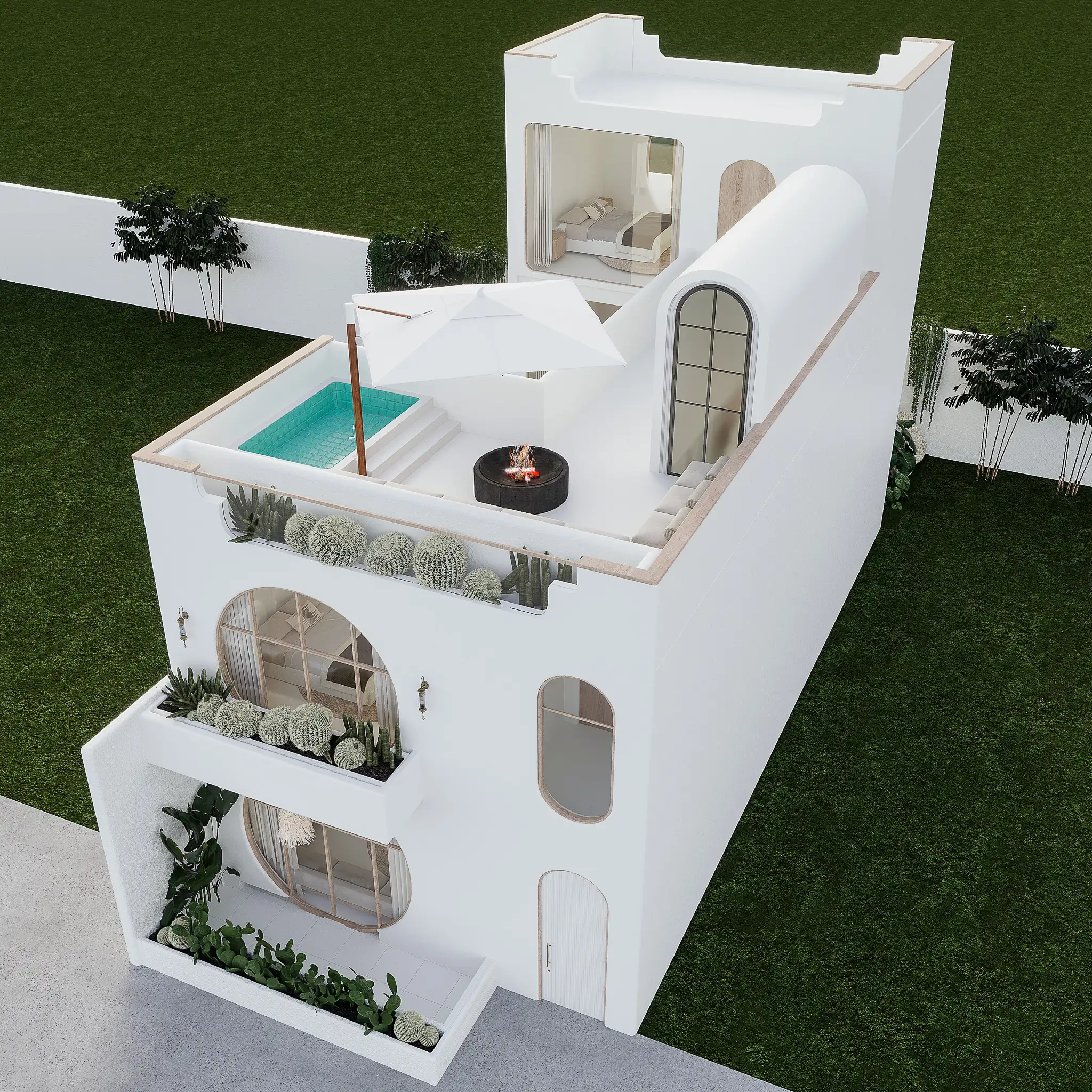 Вилла 235м² в Индонезии, Кангу. Стоимостью 215000$ аренда фото-4