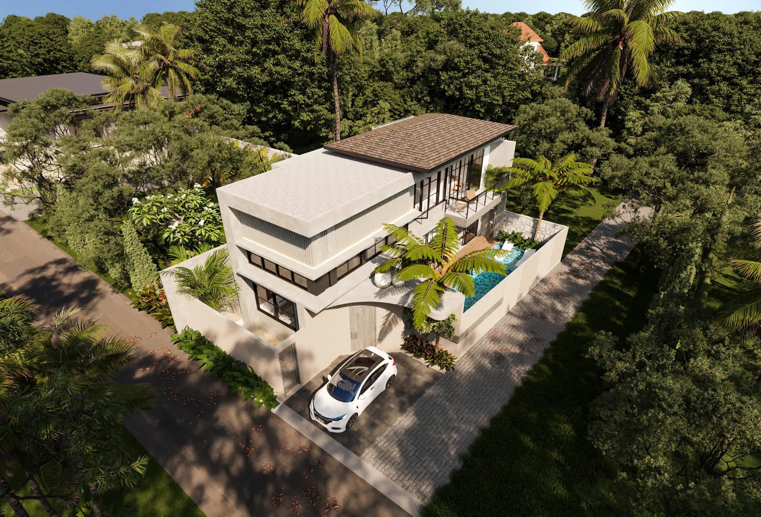 Вилла 174м² в Индонезии, Букит. Стоимостью 414803$ аренда фото-2