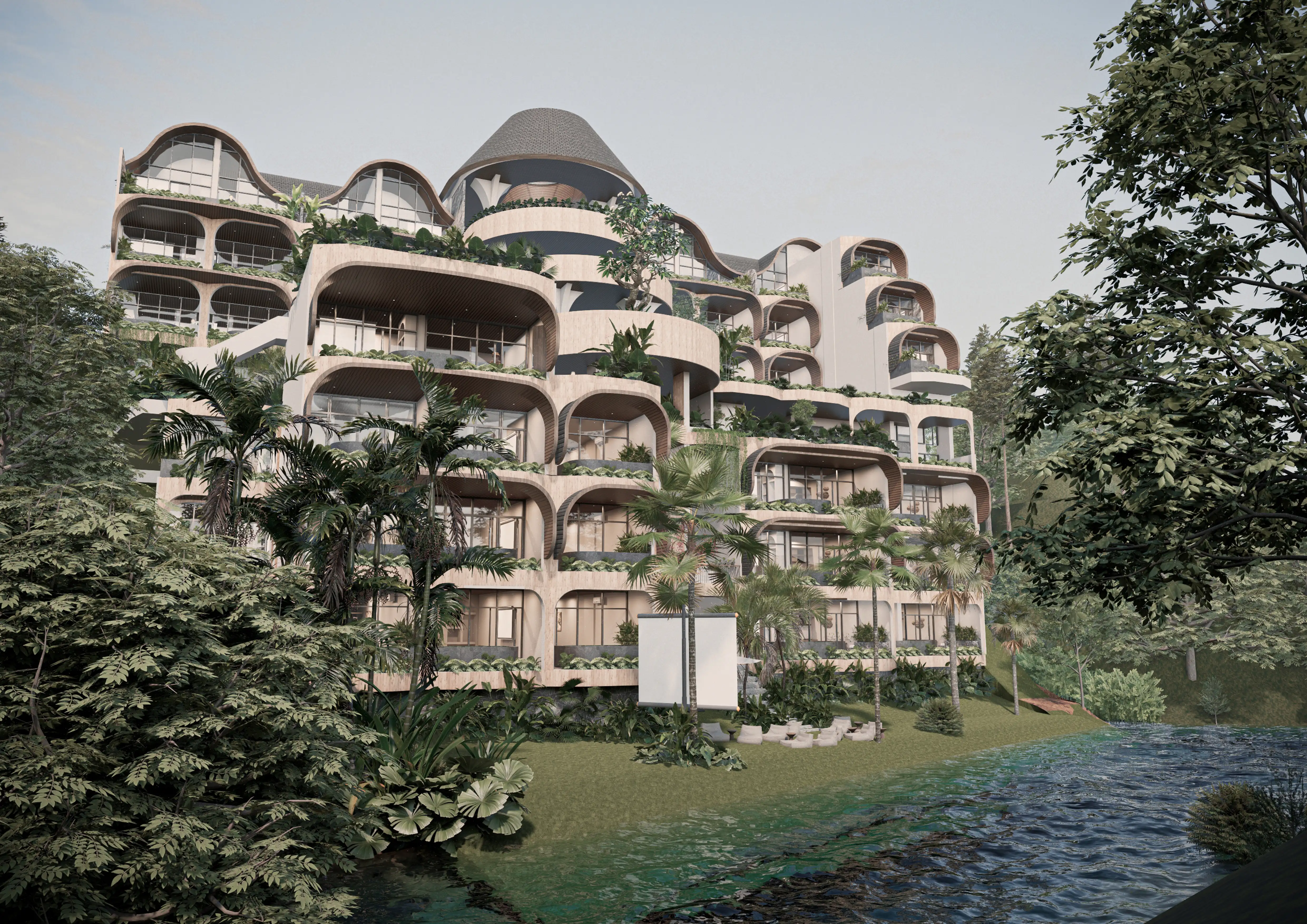 Квартира 40м² в Индонезии, Табанан. Стоимостью 145000$ аренда фото-3