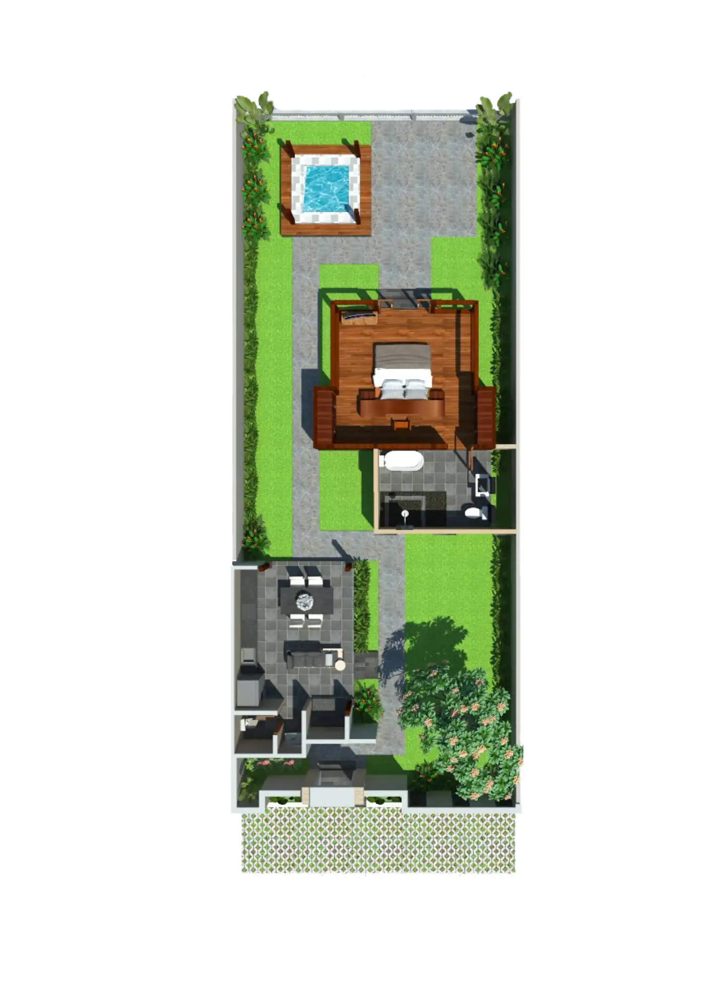 Вилла 75м² в Индонезии, СеверныйБали. Стоимостью 160656$ аренда фото-4