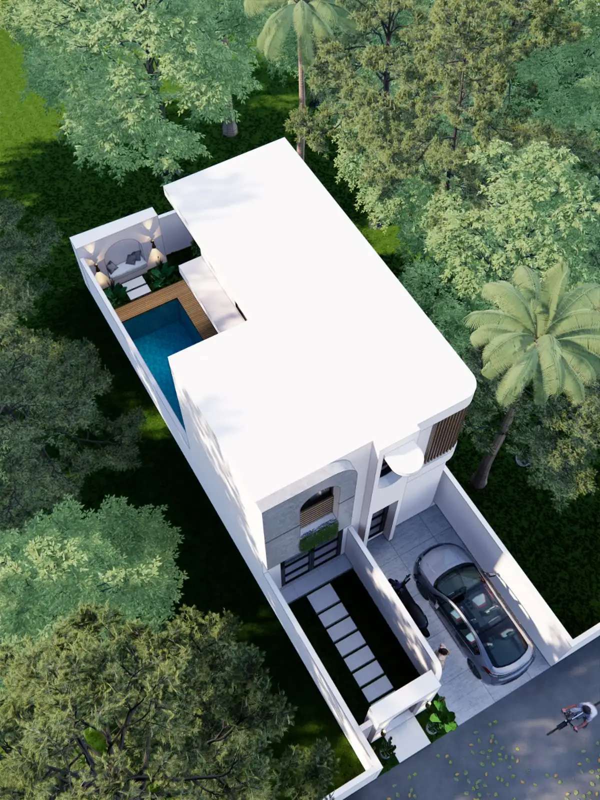 Вилла 114м² в Индонезии, Букит. Стоимостью 131460$ аренда фото-2
