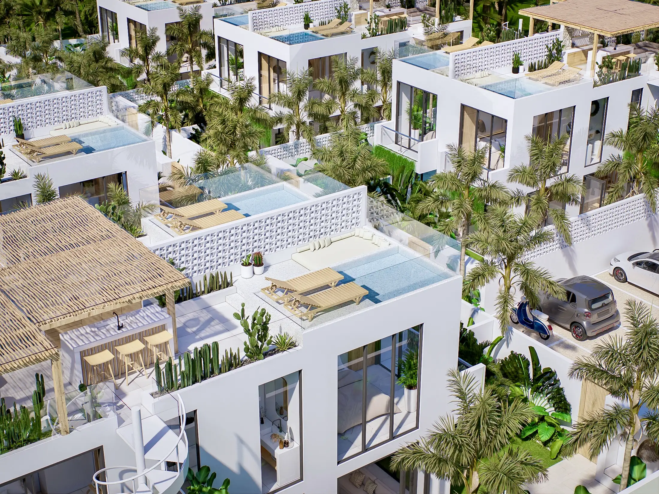 Вилла 152м² в Индонезии, Умалас. Стоимостью 289000$ аренда фото-7