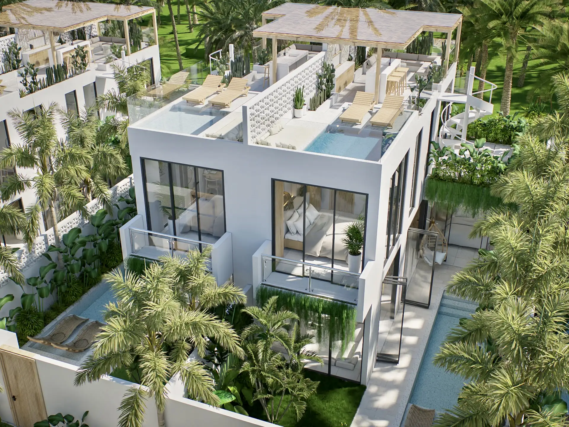 Вилла 152м² в Индонезии, Умалас. Стоимостью 289000$ аренда фото-10