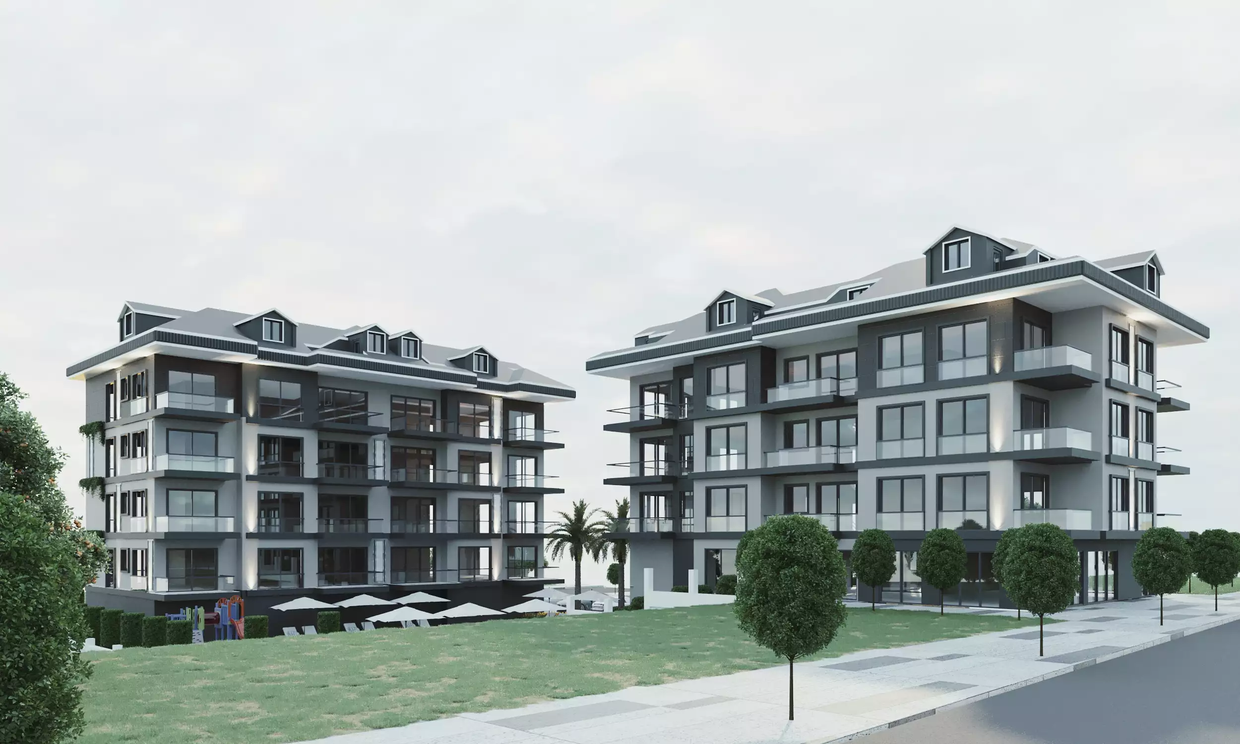 Квартира 104м² в Турции, Аланья. Стоимостью 173000€ аренда фото-1