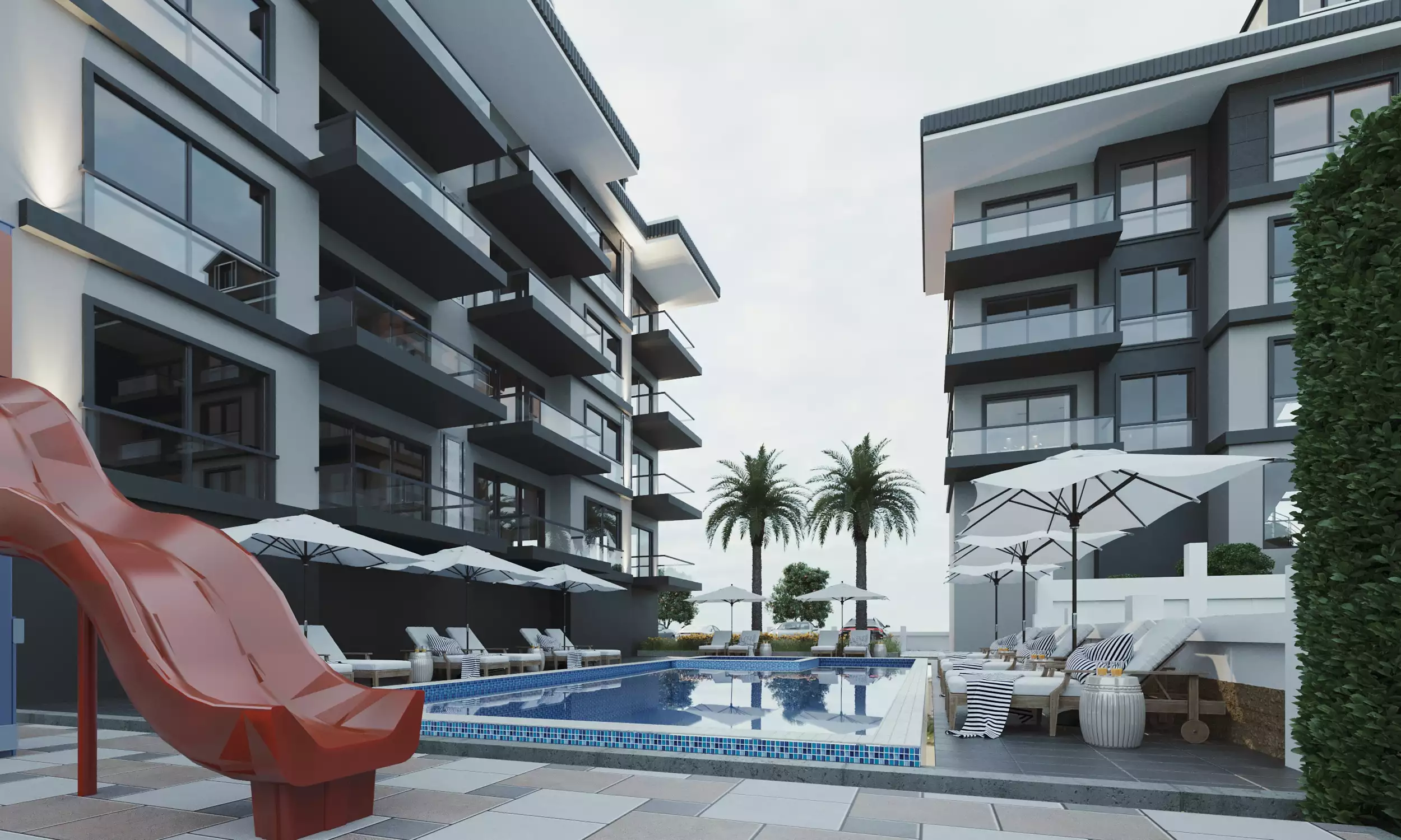Квартира 104м² в Турции, Аланья. Стоимостью 173000€ аренда фото-2