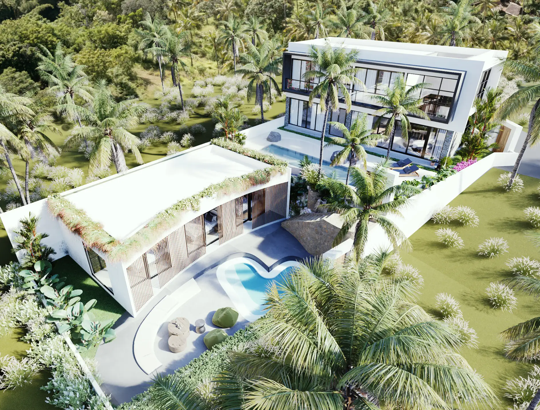 Вилла 350м² в Индонезии, Кангу. Стоимостью 950000$ аренда фото-35