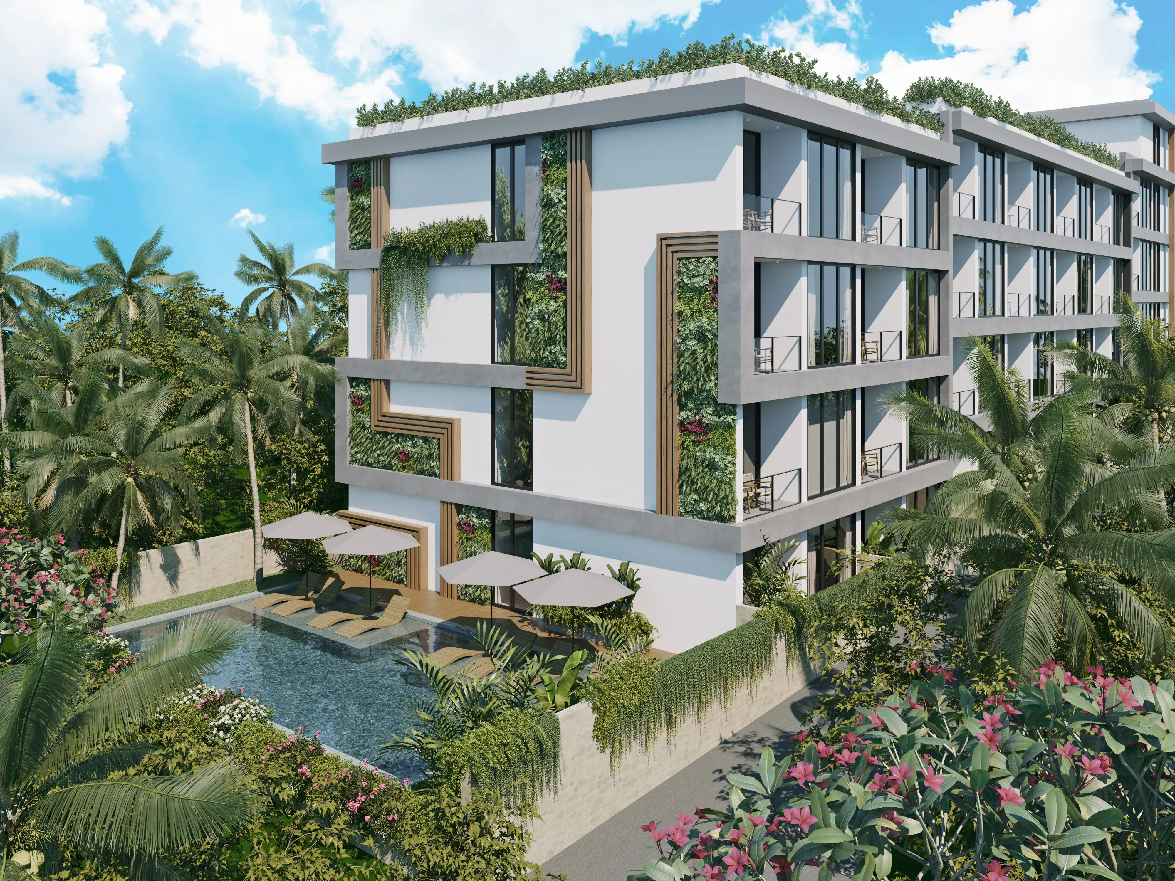 Квартира 40м² в Индонезии, Кангу. Стоимостью 180000$ аренда фото-2