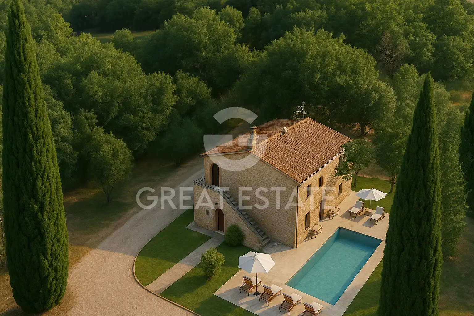 Дом 244м² в Италии, Сиена. Стоимостью 850000€ аренда фото-14