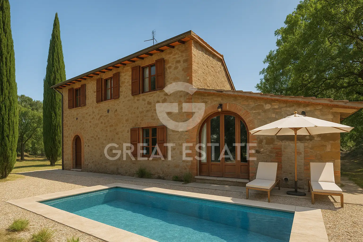Дом 244м² в Италии, Сиена. Стоимостью 850000€ аренда фото-15