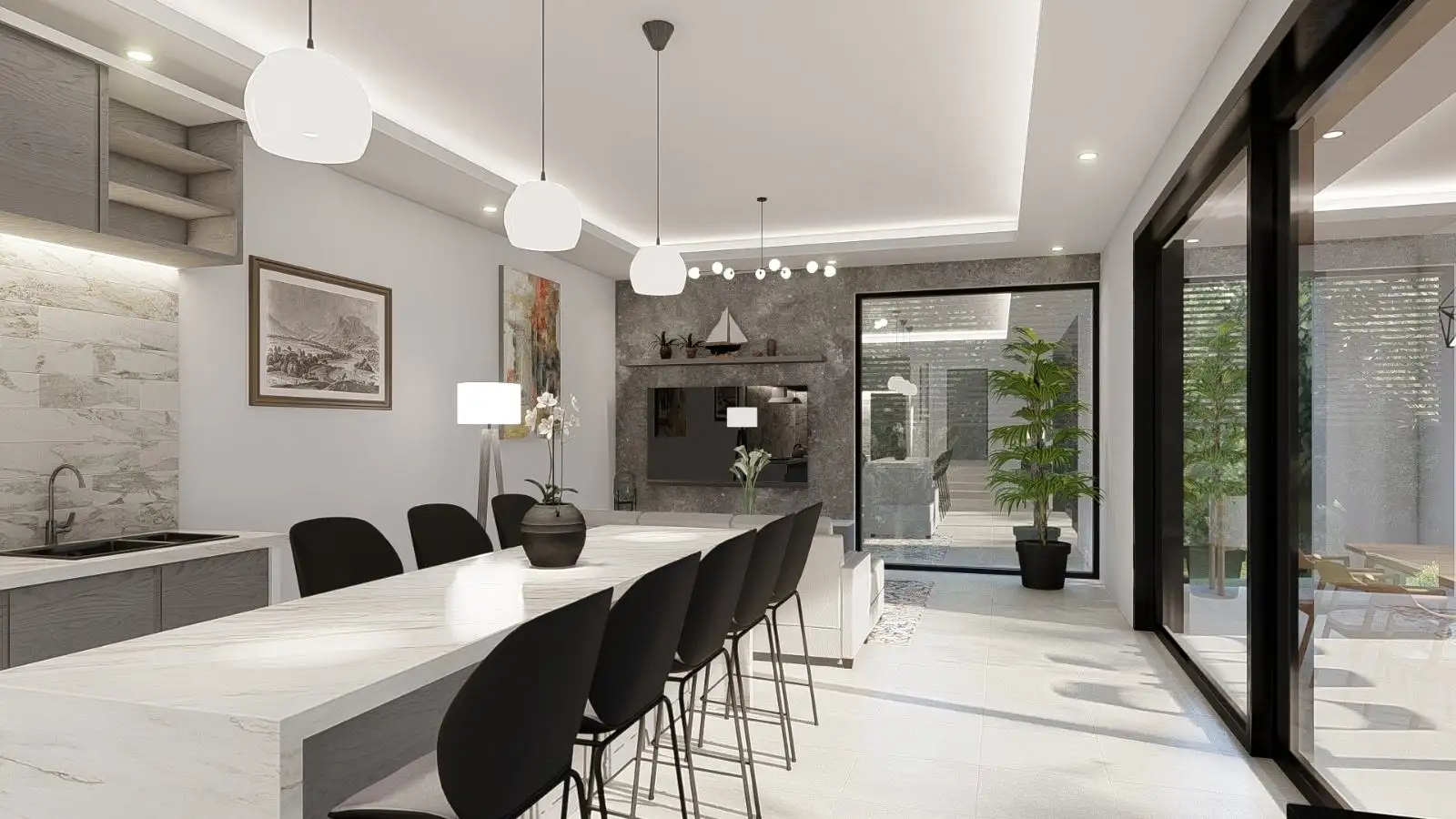 Вилла 130м² в Хорватии, Лабин. Стоимостью 520000€ аренда фото-6