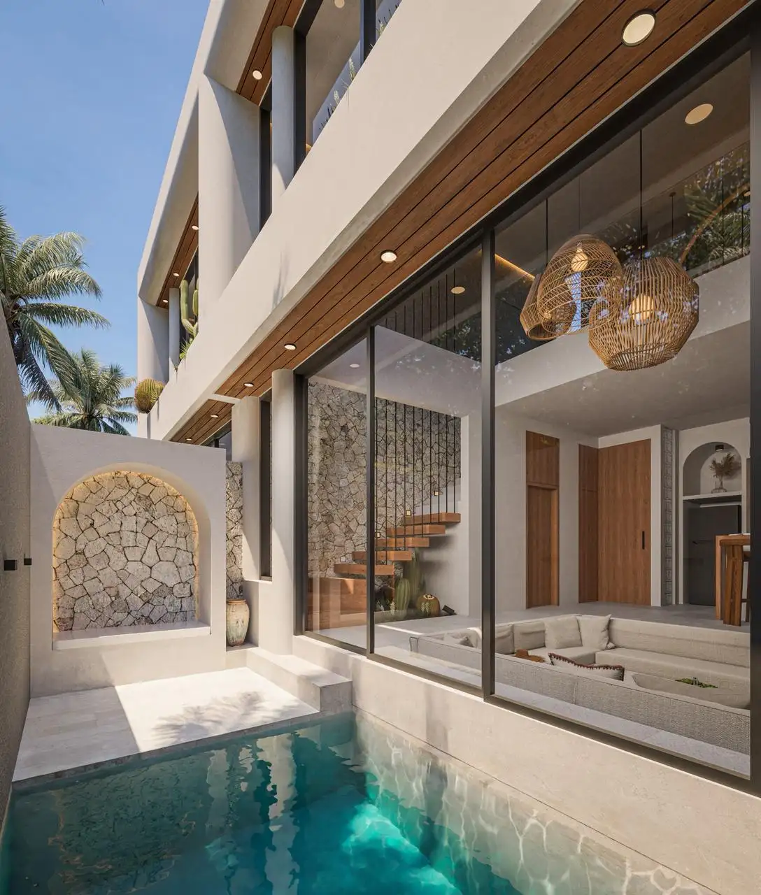 Вилла 70м² в Индонезии, Букит. Стоимостью 148477$ аренда фото-5