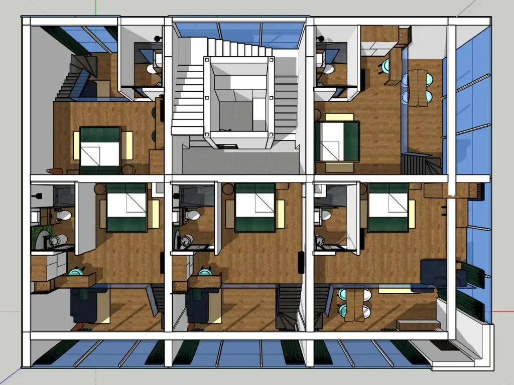 Квартира 51м² в Индонезии, Умалас. Стоимостью 163200$ аренда фото-2