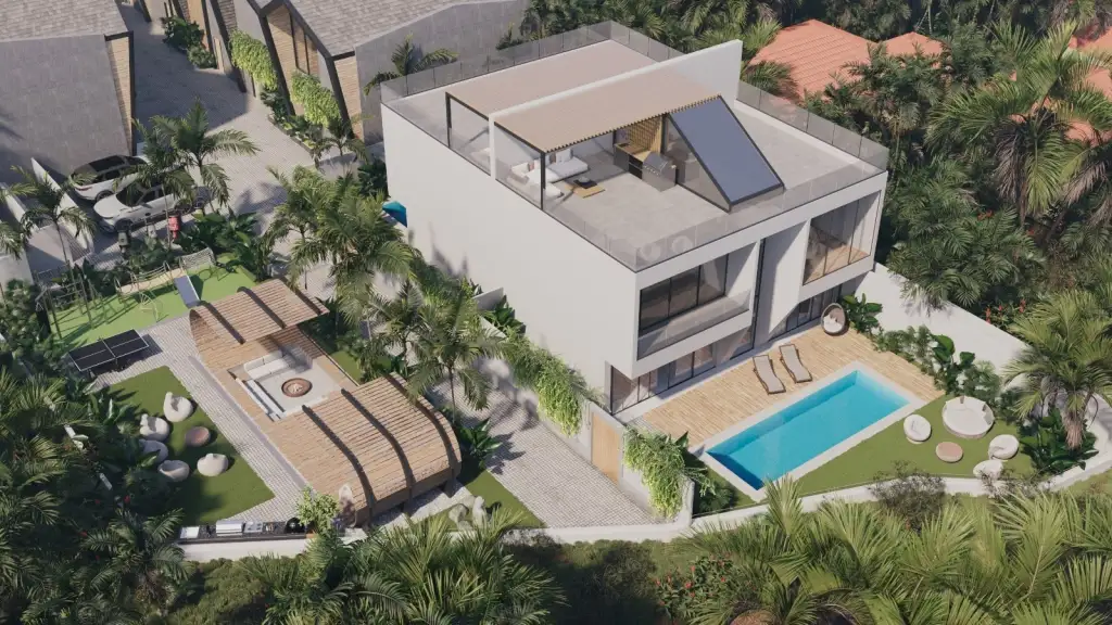 Вилла 200м² в Индонезии, Умалас. Стоимостью 450000$ аренда фото-2