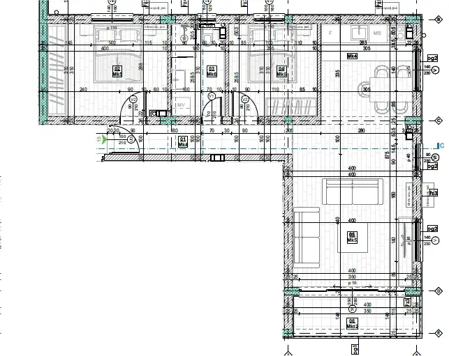 Квартира 69м² в Черногории, Дженовичи. Стоимостью 210000€ аренда фото-8