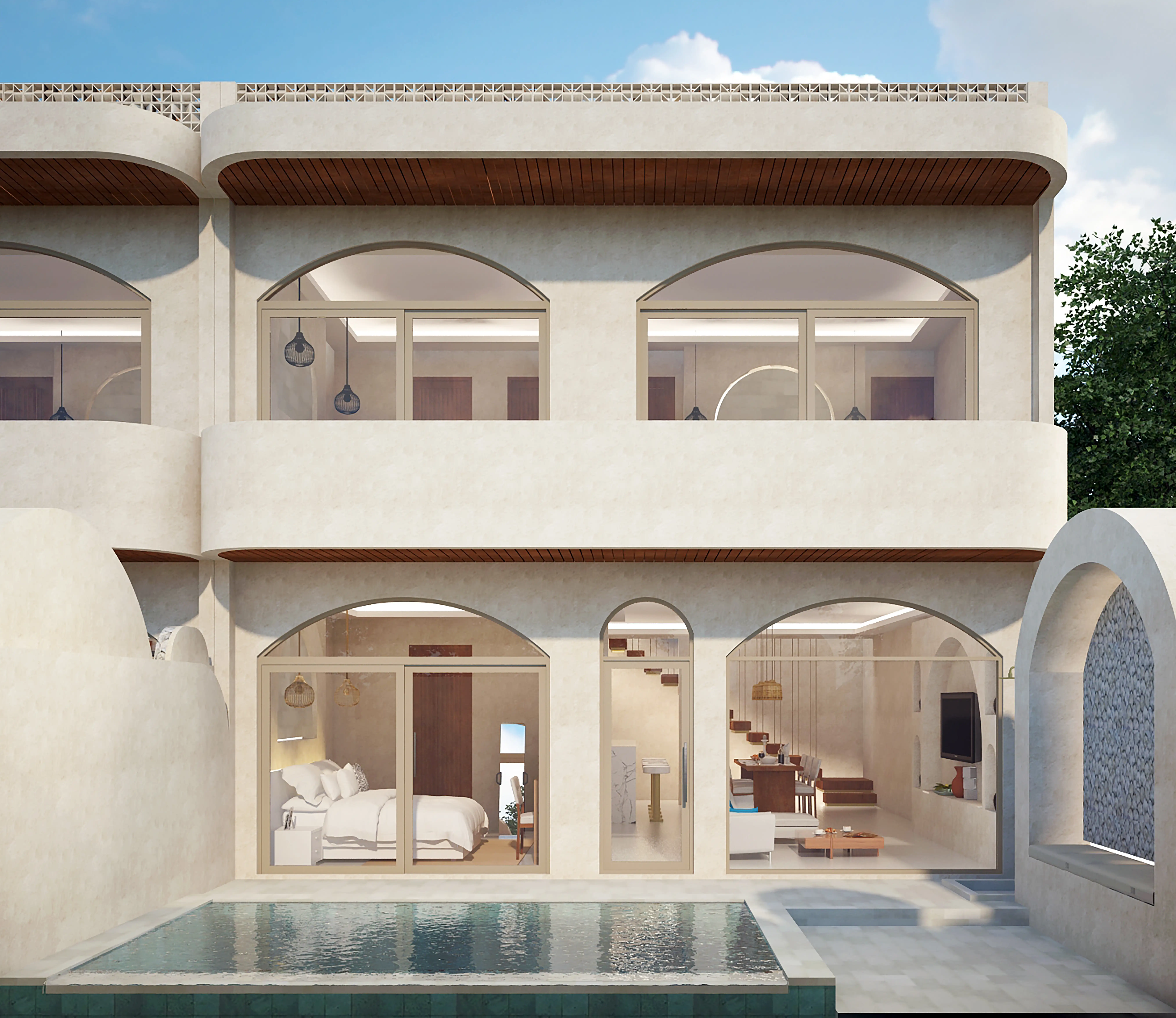 Вилла 168м² в Индонезии, Кангу. Стоимостью 235000$ аренда фото-14