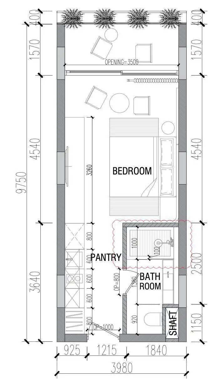Квартира 34м² в Индонезии, Убуд. Стоимостью 115540$ аренда фото-1