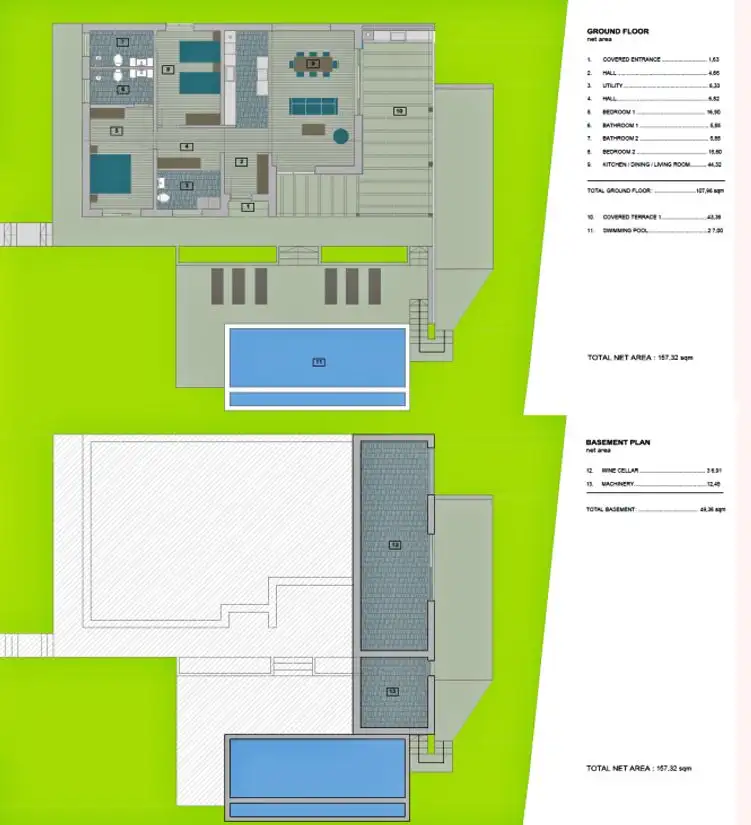 Вилла 201м² в Хорватии, Мотовун. Стоимостью 760000€ аренда фото-25