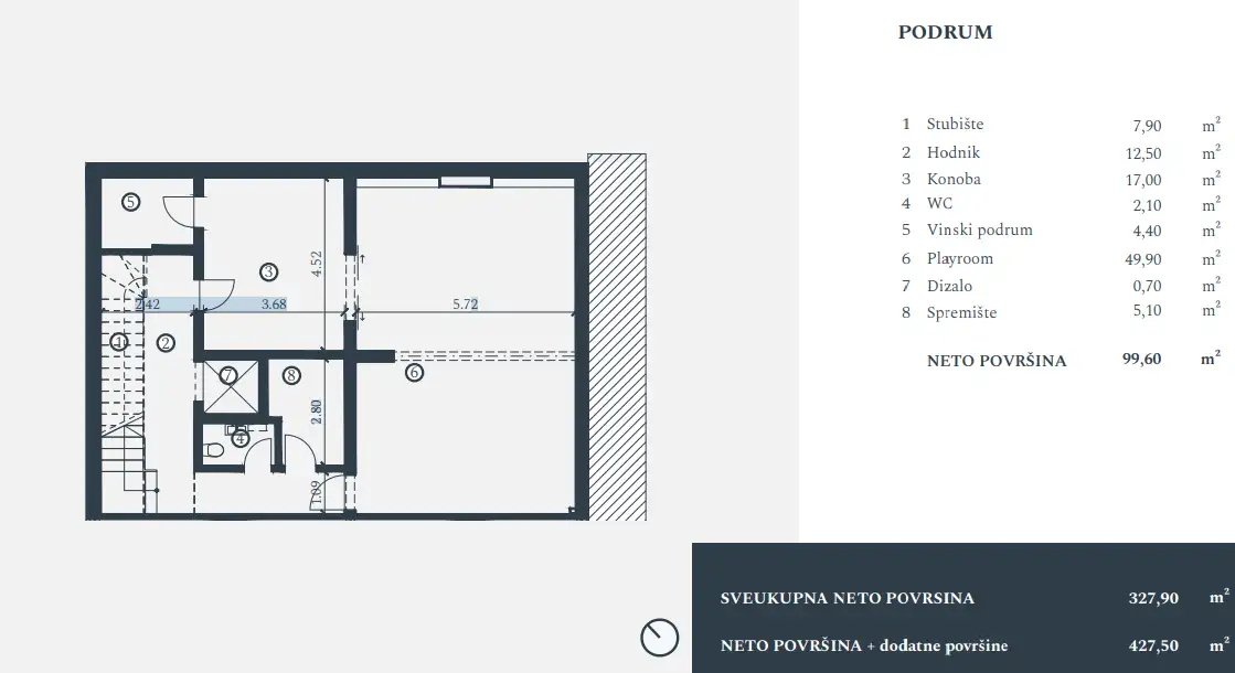 Вилла 327м² в Хорватии, Савудрия. Стоимостью 2007250€ аренда фото-10