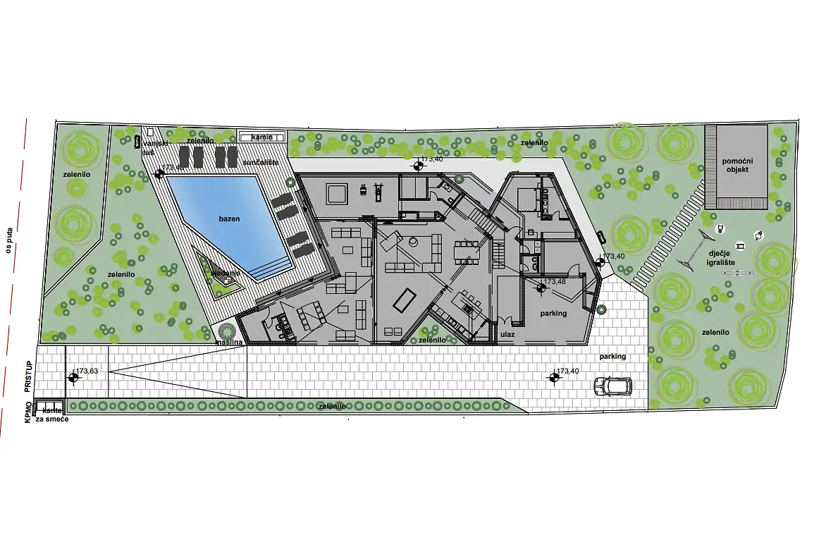 Вилла 500м² в Хорватии, Лабин. Стоимостью 1765000€ аренда фото-8