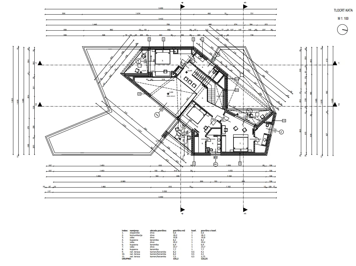 Вилла 500м² в Хорватии, Лабин. Стоимостью 1765000€ аренда фото-10
