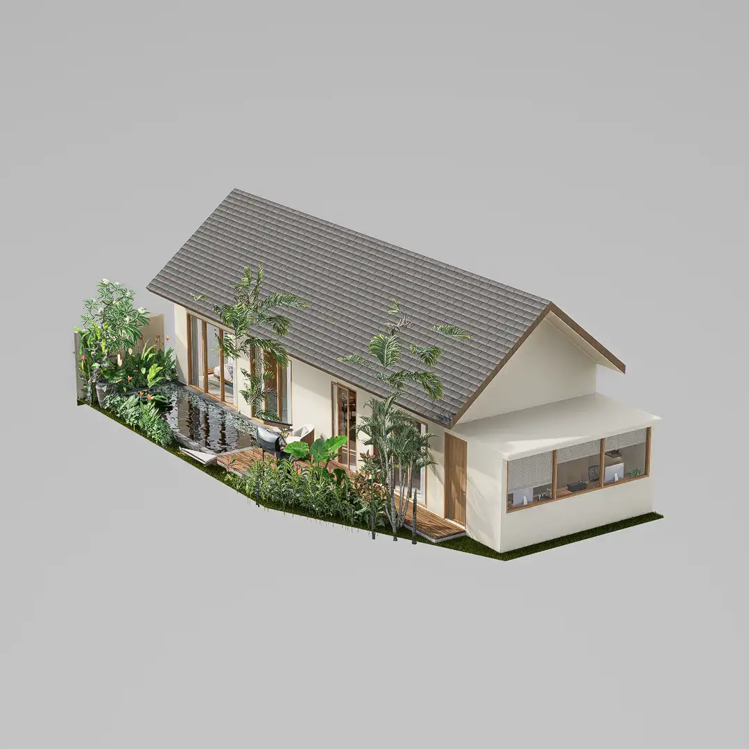 Вилла 91м² в Индонезии, Санур. Стоимостью 237118$ аренда фото-3