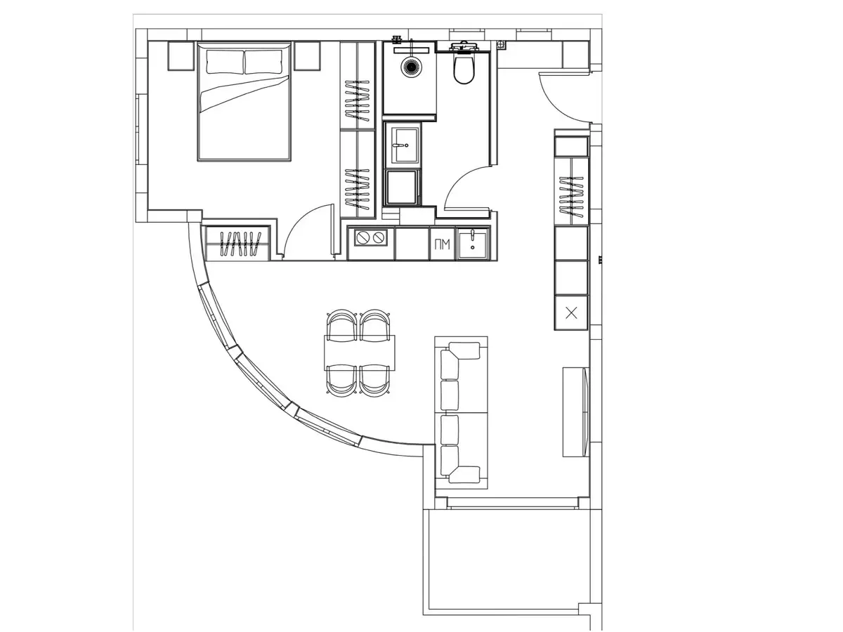 Квартира 50м² в Черногории, Бечичи. Стоимостью 150000€ аренда фото-12