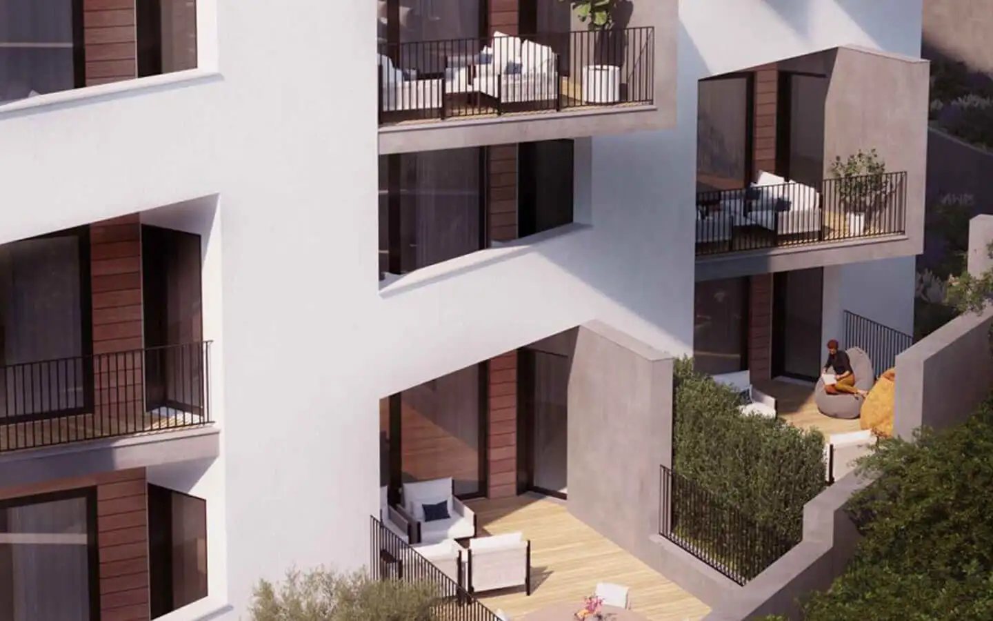 Квартира 109м² в Черногории, Будва. Стоимостью 452350€ аренда фото-4