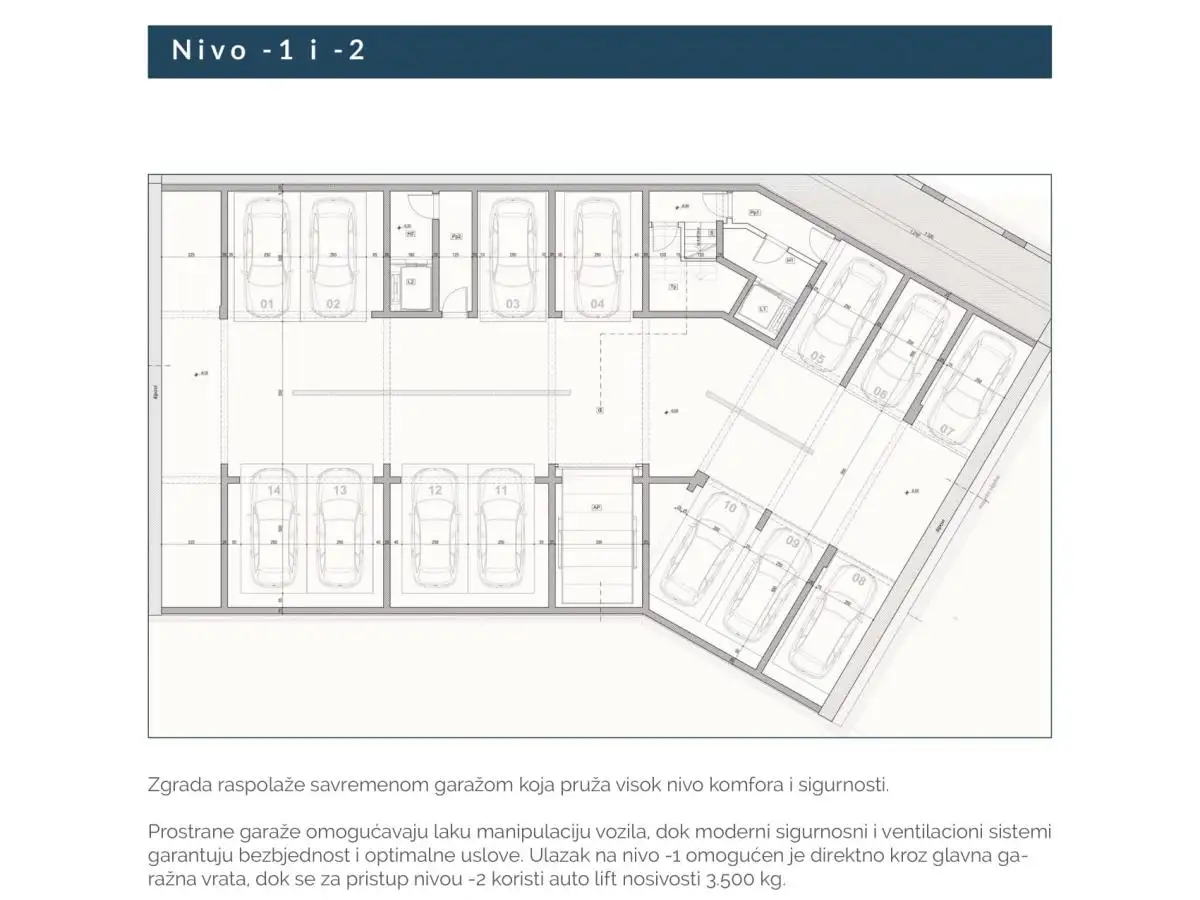 Квартира 35м² в Черногории, Будва. Стоимостью 123900€ аренда фото-14