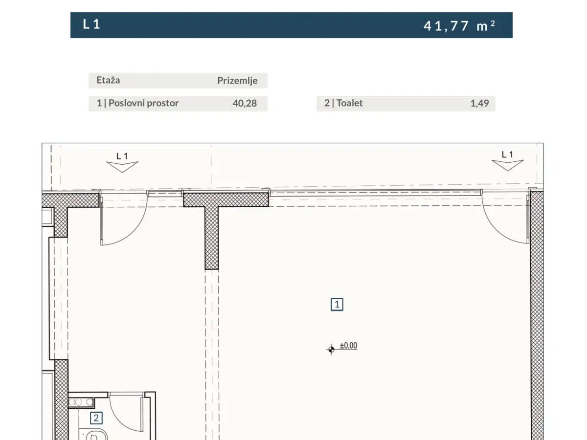 Квартира 35м² в Черногории, Будва. Стоимостью 123900€ аренда фото-11