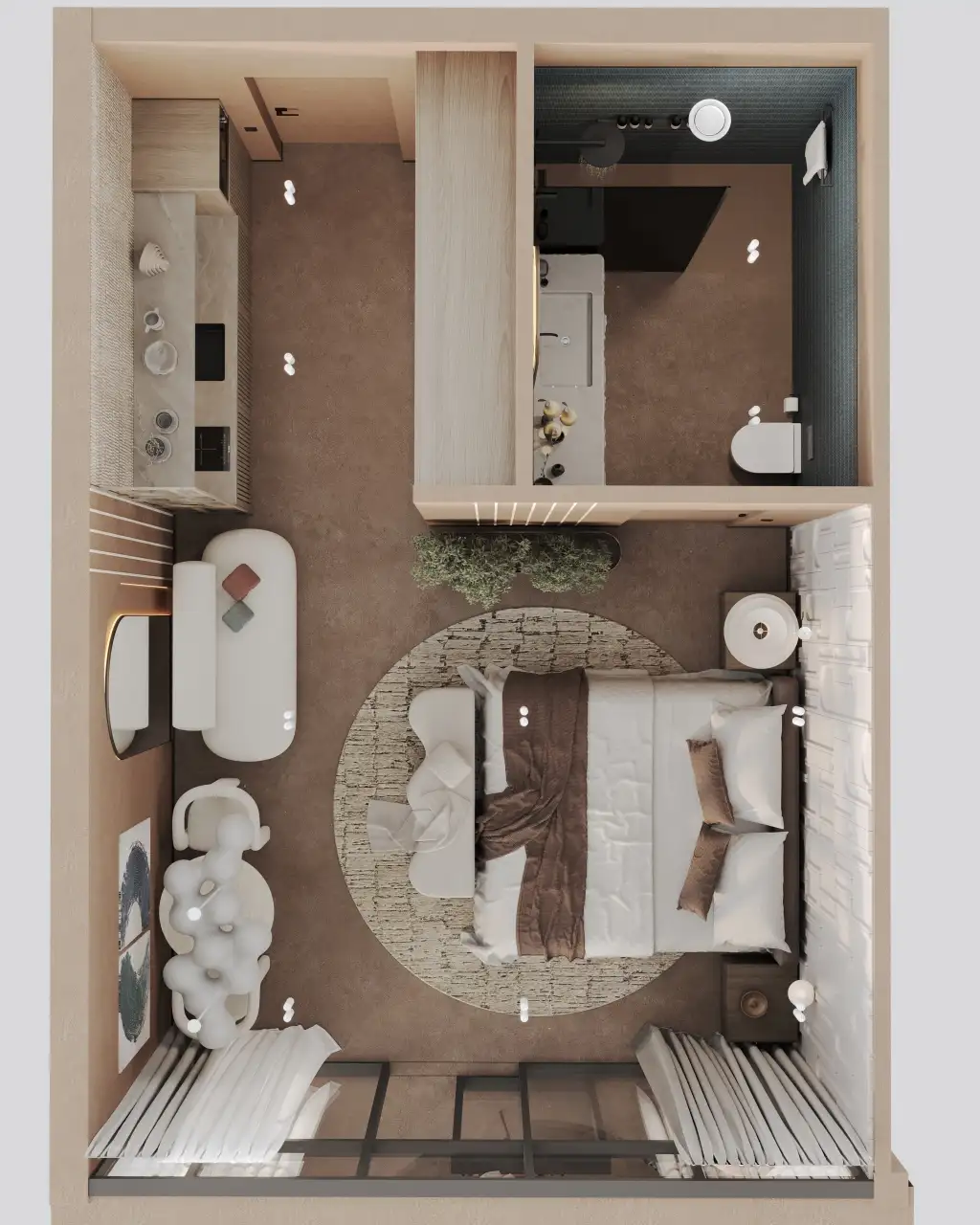 Квартира 35м² в Индонезии, Букит. Стоимостью 115000$ аренда фото-7