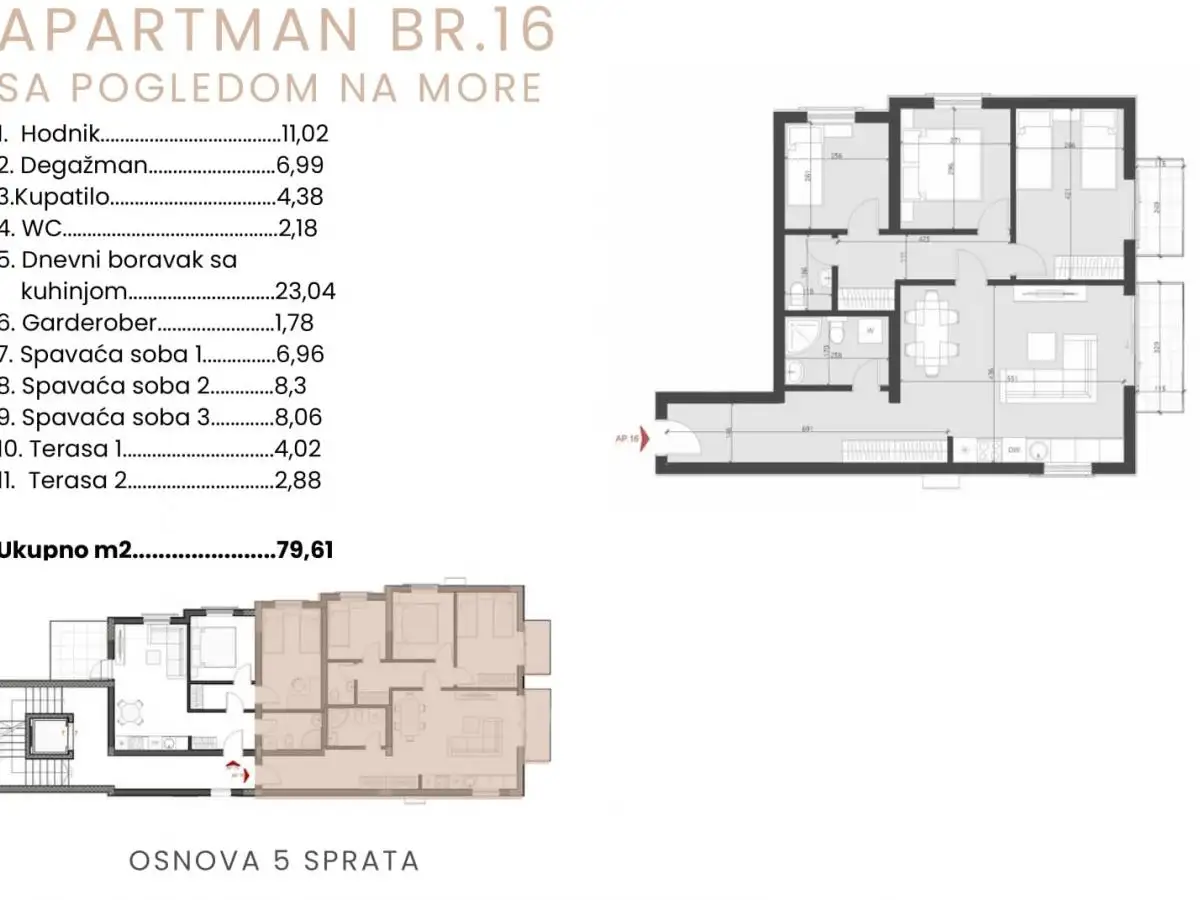 Квартира 35м² в Черногории, Бечичи. Стоимостью 112000€ аренда фото-18