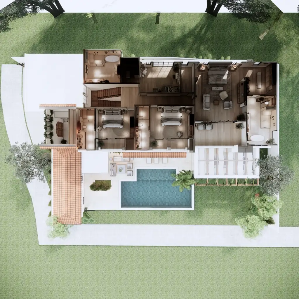 Вилла 870м² в Индонезии, Кангу. Стоимостью 950000$ аренда фото-1