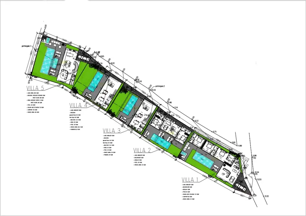Вилла 80м² в Индонезии, Кангу. Стоимостью 285000$ аренда фото-1