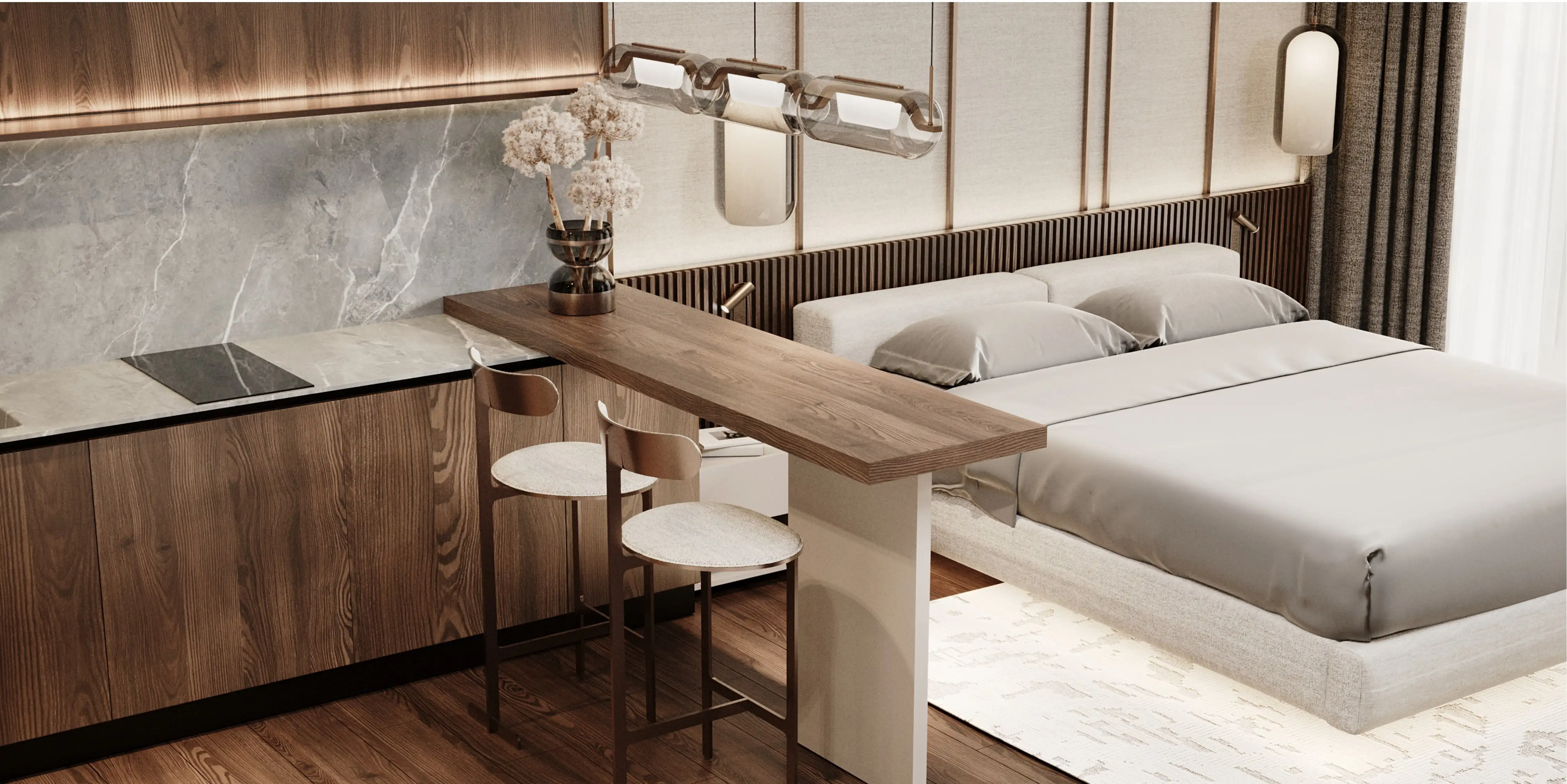 Квартира 40м² в Индонезии, Кангу. Стоимостью 178000$ аренда фото-4