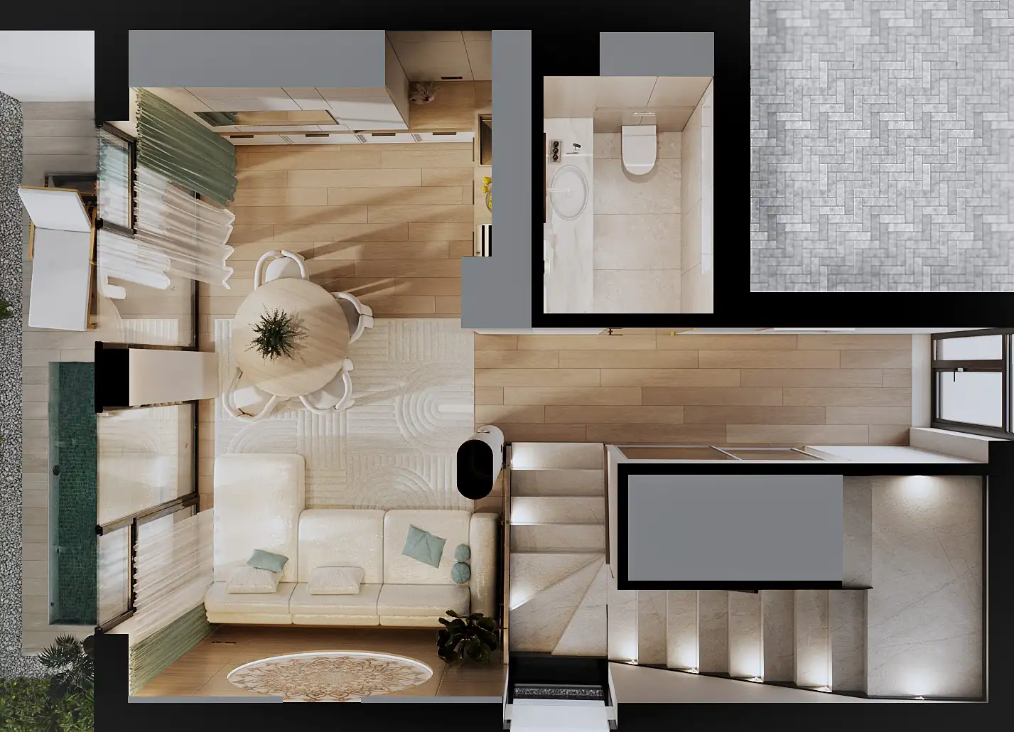 Вилла 133м² в Индонезии, Букит. Стоимостью 325000$ аренда фото-1