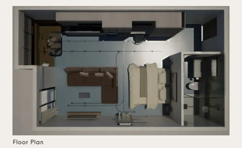 Квартира 46м² в Индонезии, Кангу. Стоимостью 180000$ аренда фото-17