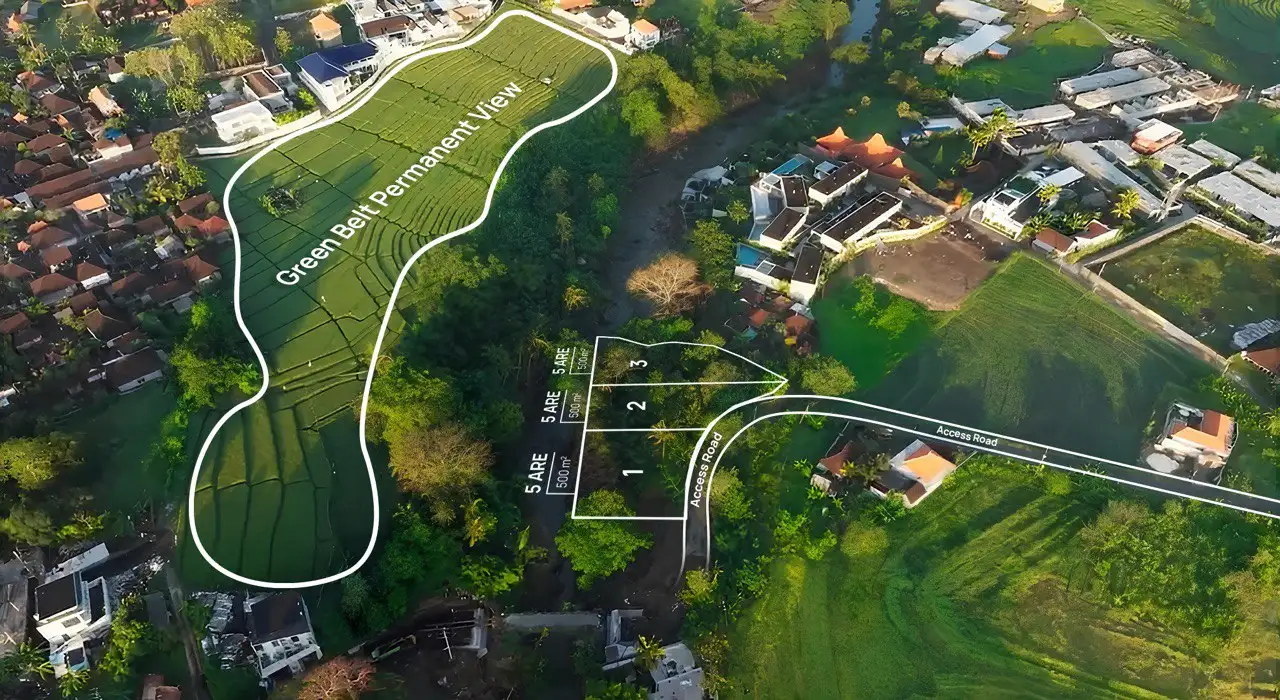 Земельный участок 0м² в Индонезии, Табанан. Стоимостью 121090$ аренда фото-1