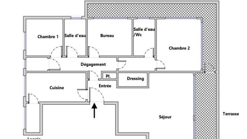 Квартира 130м² в Франции, Марсель. Стоимостью 466176£ аренда фото-4