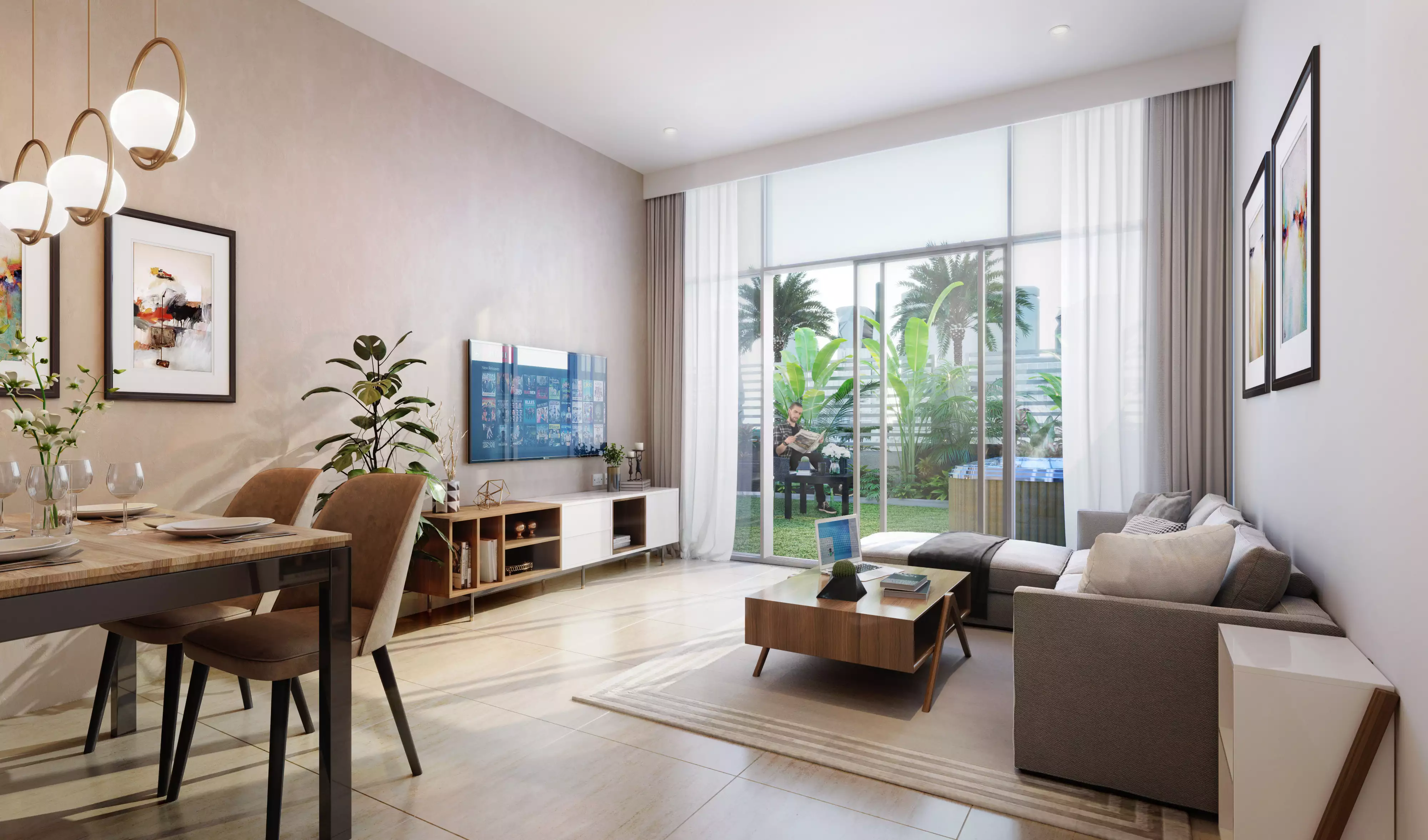 Квартира 28м² в ОАЭ, Абу-Даби. Стоимостью 208414$ аренда фото-3