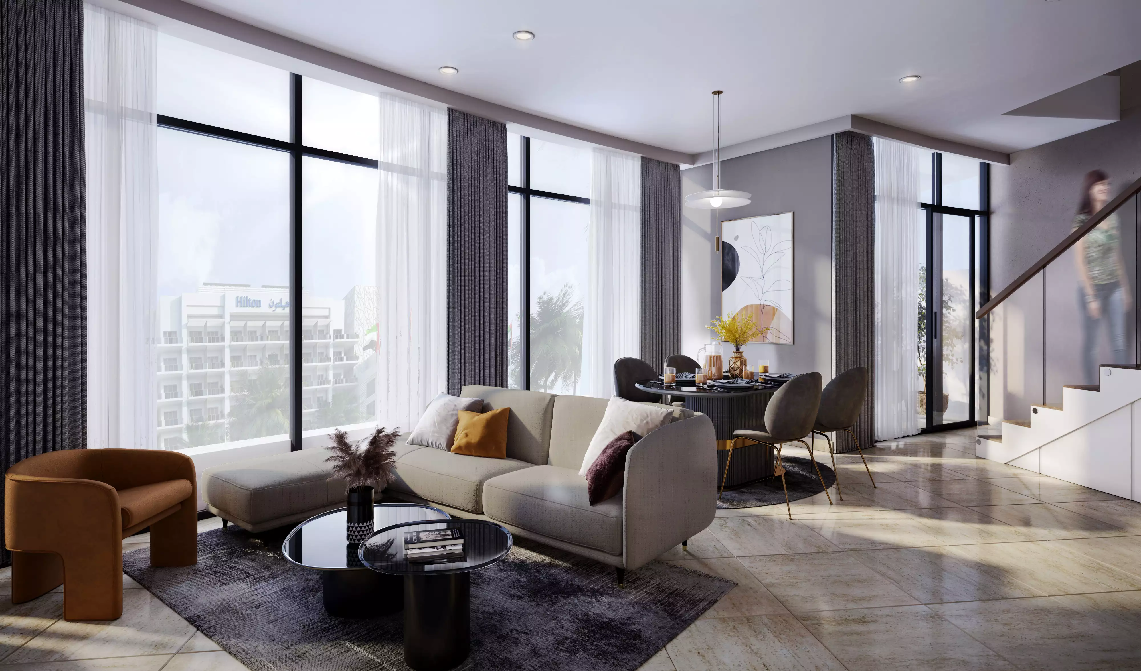 Квартира 28м² в ОАЭ, Абу-Даби. Стоимостью 208414$ аренда фото-4