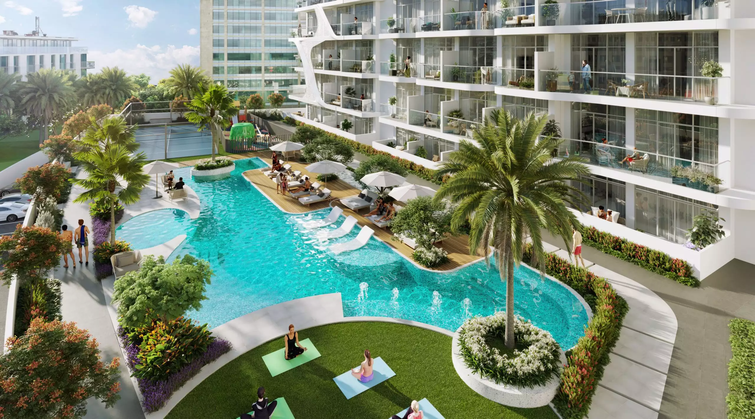Квартира 38м² в ОАЭ, Дубай. Стоимостью 152384$ аренда фото-3