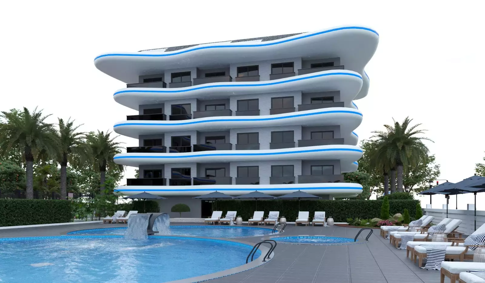 Квартира 47м² в Турции, Инжекум. Стоимостью 120000€ аренда фото-10