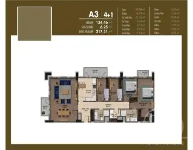 Купить квартиру в Турции 181645€