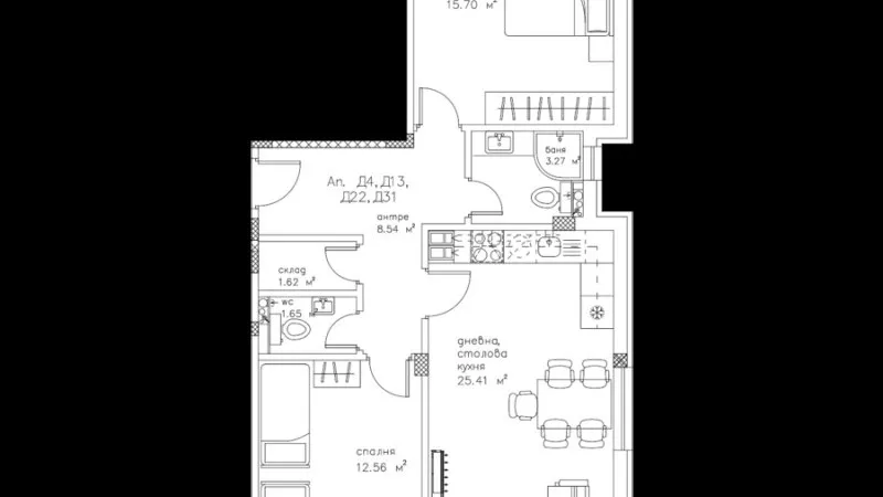 Квартира 102м² в Болгарии, Пловдив. Стоимостью 110044£ аренда фото-1